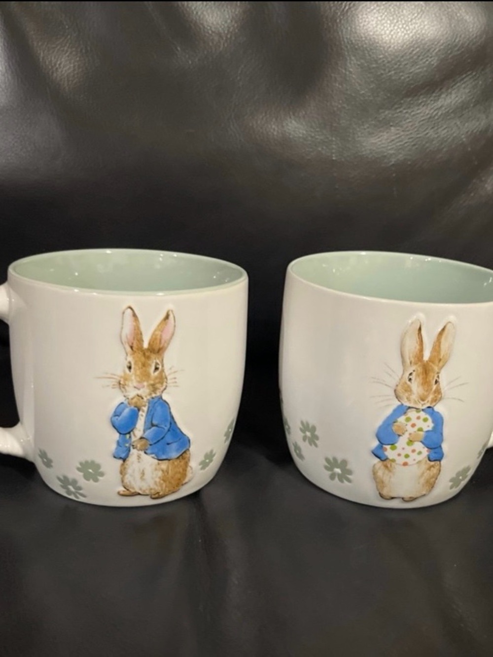 Easter Peter Rabbit Mugs, Set of 2